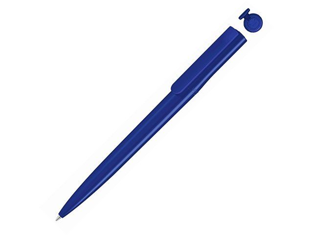 Ручка шариковая пластиковая "RECYCLED PET PEN switch", синий, 1 мм, синий
