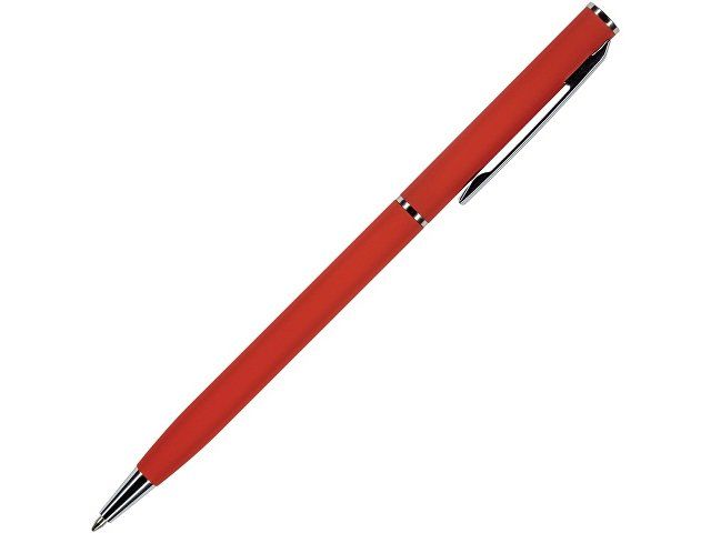 Ручка металлическая шариковая «Palermo», софт-тач, 0,7 мм,  красный