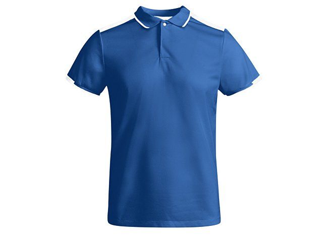 Рубашка-поло "Tamil" мужская, королевский синий/белый