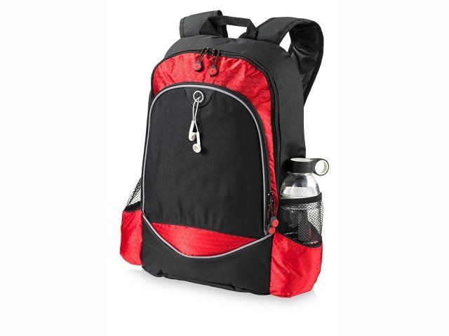 Рюкзак "Benton" для ноутбука 15", черный/красный