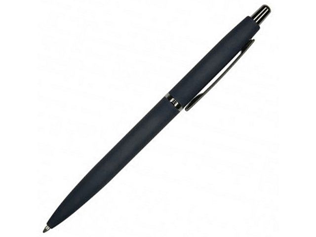 Ручка "SAN REMO" шариковая, автоматическая, темно-синий металлический корпус 1.00 мм, синяя