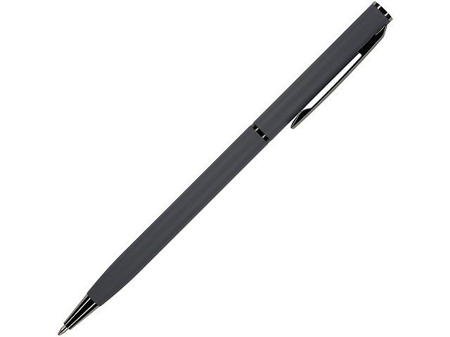 Ручка металлическая шариковая «Palermo», софт-тач, 0,7 мм,  графитовый