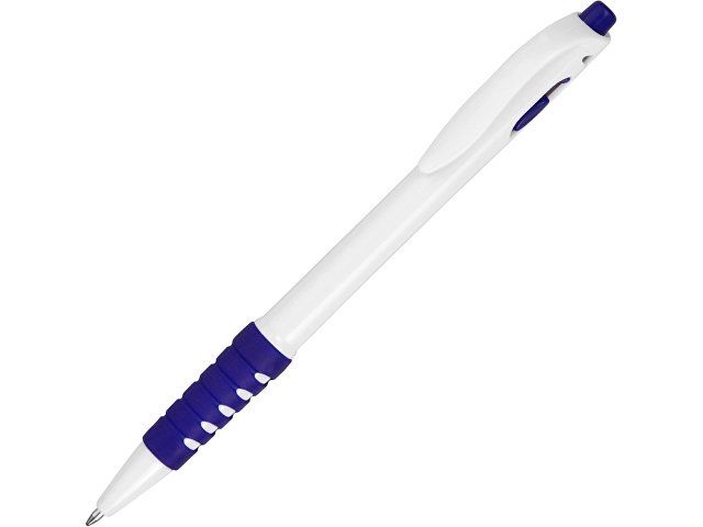 Ручка шариковая "Фиджи", белый/синий