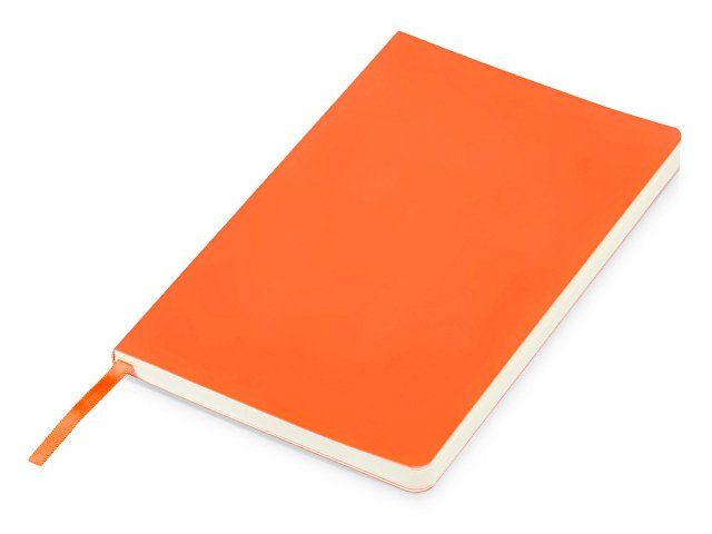 Блокнот "Softy 2.0", гибкая обложка A5, 80 листов, оранжевый