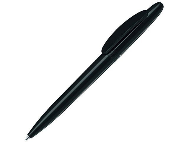 Антибактериальная шариковая ручка "Icon green", черный