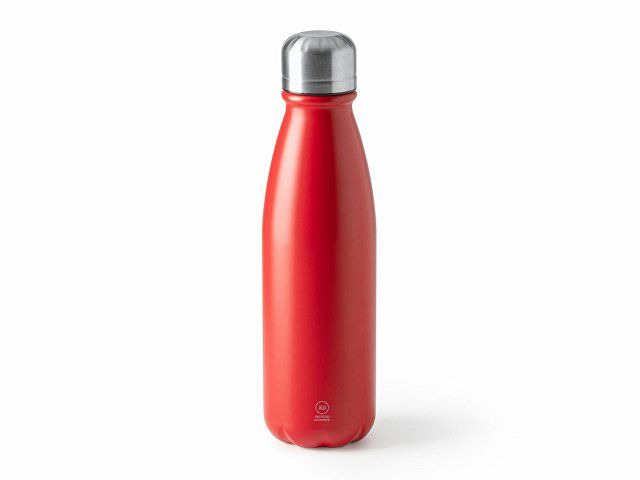 Бутылка KISKO из переработанного алюминия, 550 мл, красный