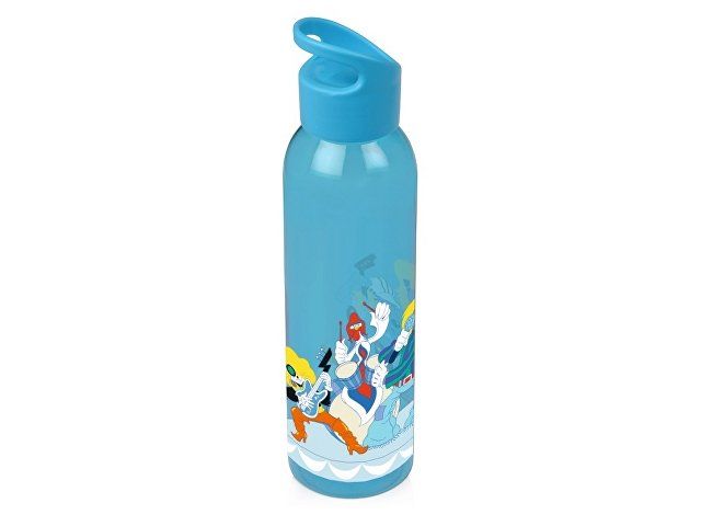 Бутылка для воды "Бременские музыканты", голубой