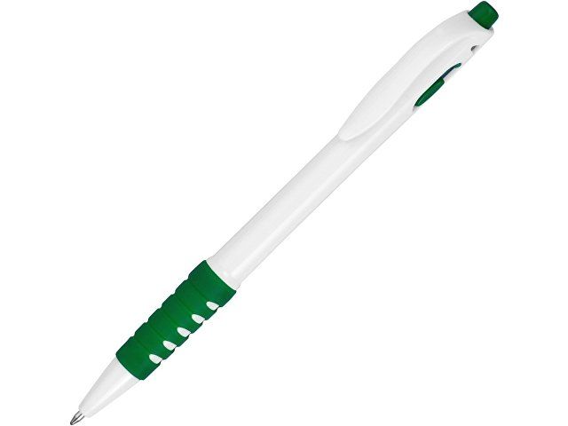 Ручка шариковая "Фиджи", белый/зеленый