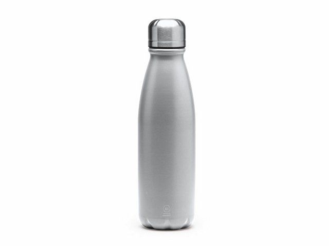 Бутылка KISKO из переработанного алюминия, 550 мл, серебристый