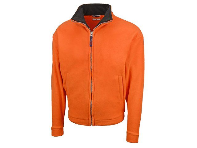 Куртка флисовая "Nashville" мужская, оранжевый/черный
