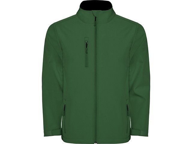 Куртка софтшелл "Nebraska" мужская, бутылочный зеленый