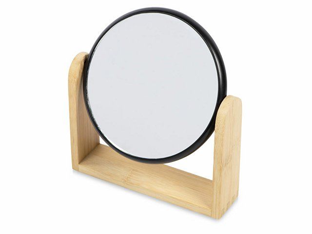 Зеркало из бамбука "Black Mirror", черный