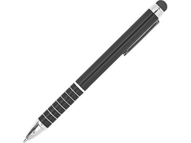 Ручка-стилус металлическая шариковая CANAIMA, черный