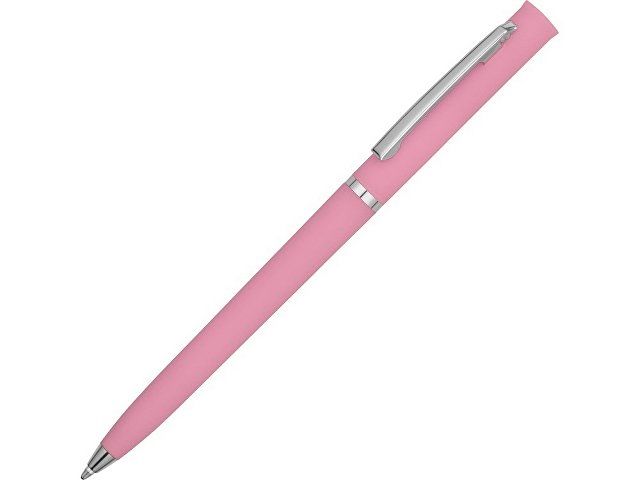 Ручка пластиковая шариковая «Navi» soft-touch, пыльно-розовый