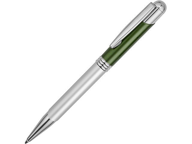 Ручка шариковая «Мичиган», серебристый/зеленый