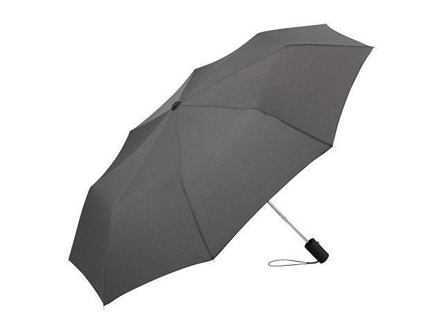 Зонт складной «Asset» полуавтомат, серый
