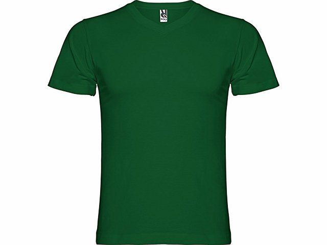 Футболка "Samoyedo" мужская, бутылочный зеленый