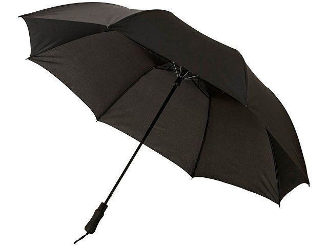 Зонт Argon 30" двухсекционный полуавтомат, черный