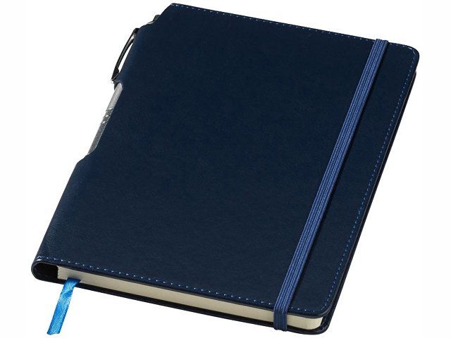 Блокнот А5 "Panama" с ручкой, синий