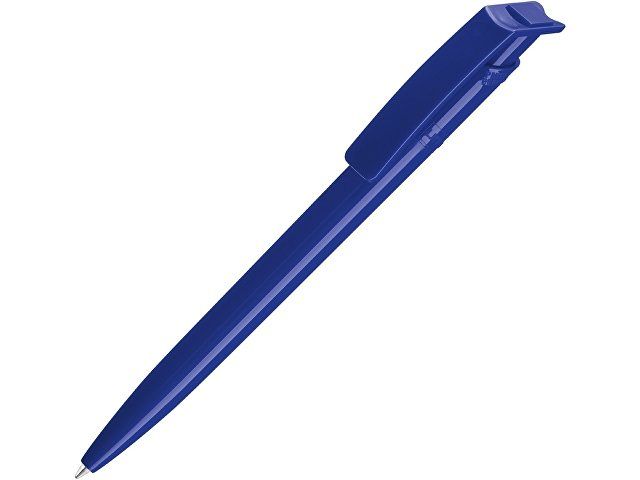Ручка шариковая пластиковая "RECYCLED PET PEN", синий, 1 мм, синий