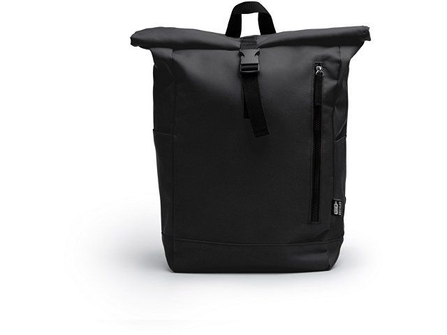 Купить Рюкзак из RPET полиэстера DRONTE, черный Рюкзак из RPET полиэстера DRONTE, черный