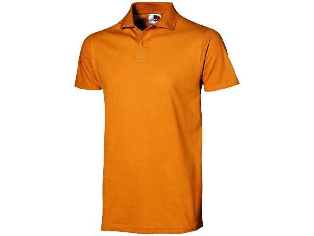Рубашка поло "First" мужская, оранжевый