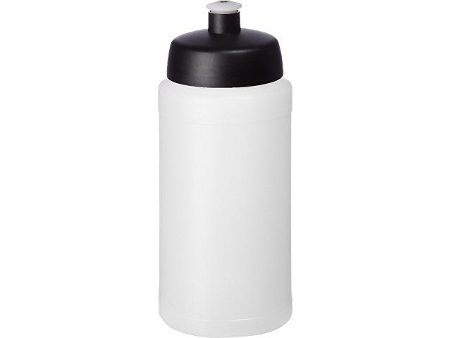 Спортивная бутылка Baseline Plus объемом 500 мл, белый прозрачный