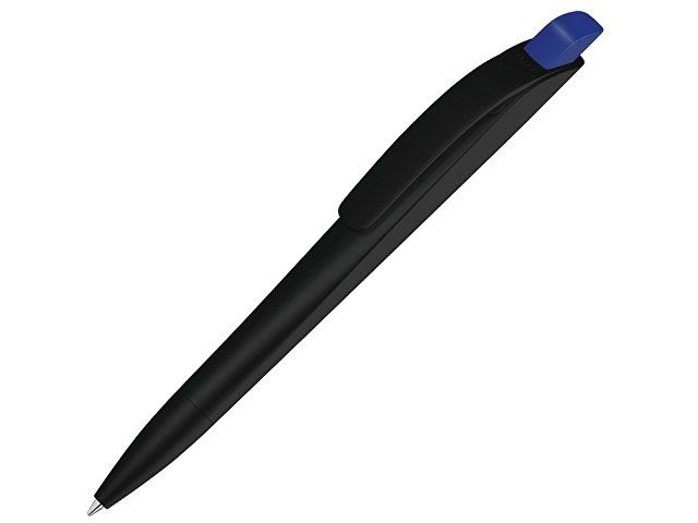 Ручка шариковая пластиковая "Stream", черный/синий