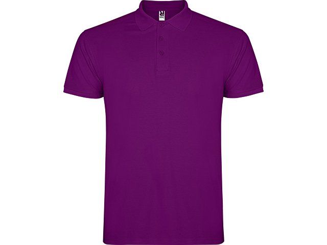 Рубашка поло "Star" мужская, фиолетовый