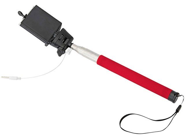 Монопод проводной "Wire Selfie", красный