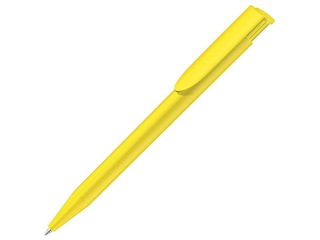 Ручка пластиковая шариковая  UMA «Happy», желтый