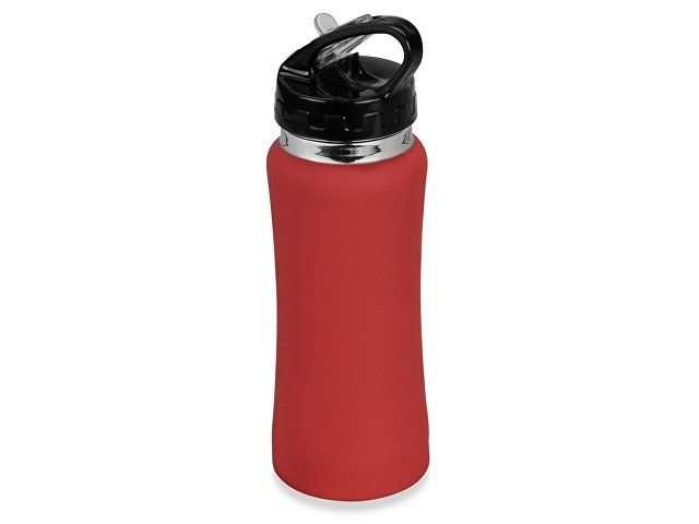Бутылка спортивная "Коста-Рика" 600мл, красный (P)