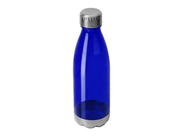 Бутылка для воды "Cogy", 700мл, тритан, сталь, синий