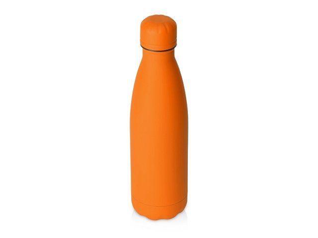 Вакуумная термобутылка "Vacuum bottle C1", soft touch, 500 мл, оранжевый (Р)