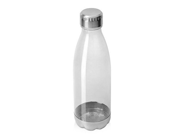 Бутылка для воды "Cogy", 700мл, тритан, сталь, серебристый