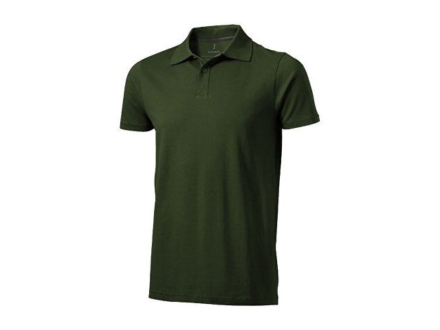 Рубашка поло "Seller" мужская, армейский зеленый