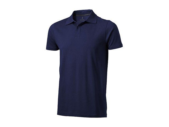 Рубашка поло "Seller" мужская, темно-синий