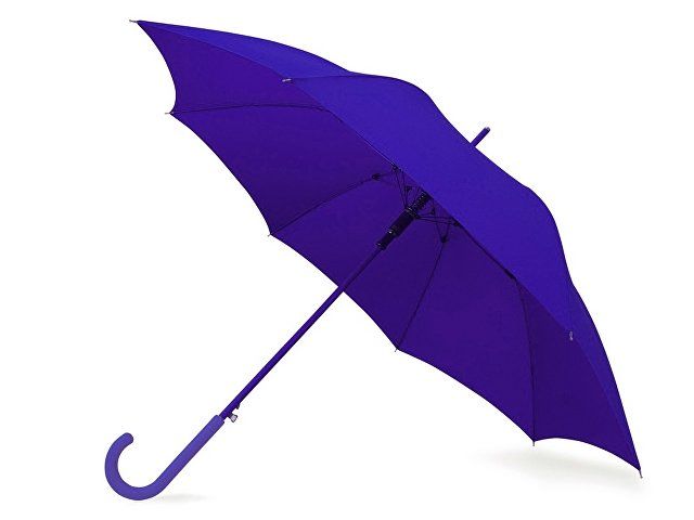 Зонт-трость "Color" полуавтомат, темно-синий