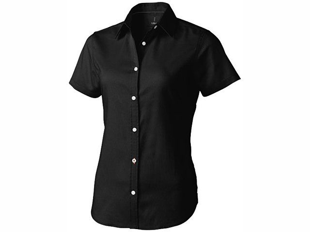 Рубашка "Manitoba" женская с коротким рукавом, черный