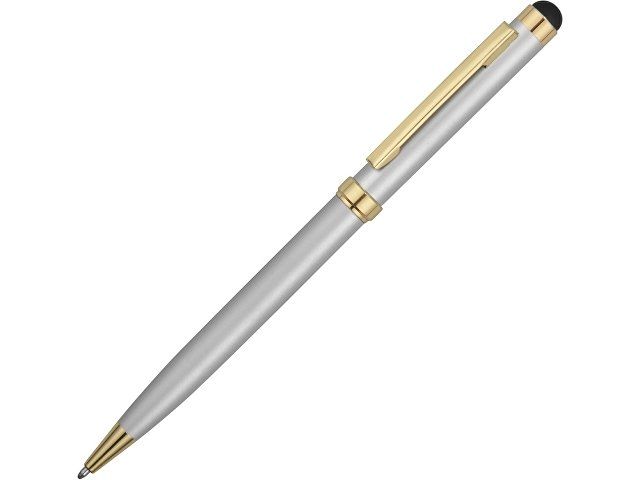 Ручка шариковая "Голд Сойер" со стилусом, серебристый