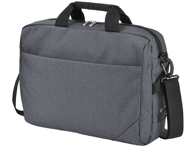 Конференц-сумка "Navigator" для ноутбука 14", серый/черный