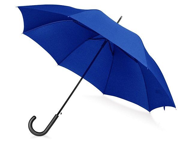 Зонт-трость "Wind", полуавтомат, темно-синий