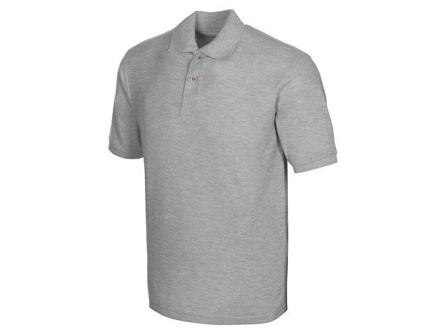 Рубашка поло "Boston 2.0" мужская, серый меланж