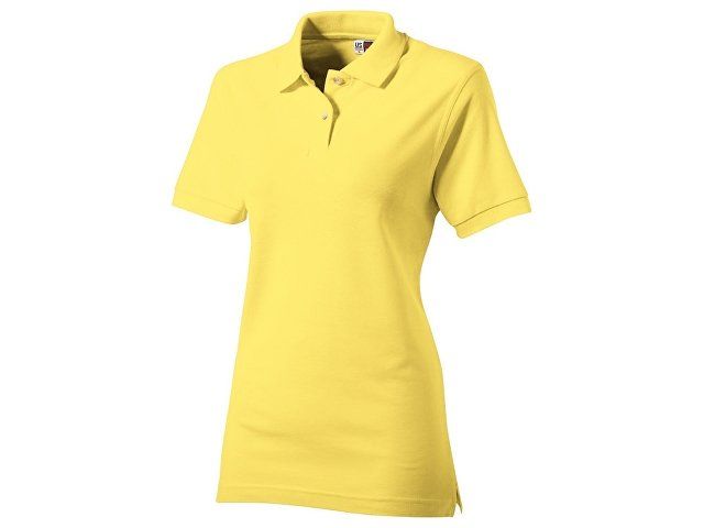Рубашка поло "Boston" женская, светло-желтый