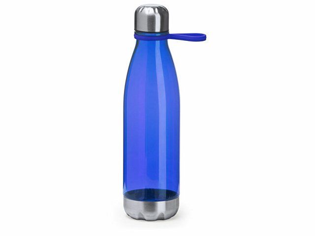 Бутылка EDDO в прозрачной AS-отделке, 700 мл, королевский синий