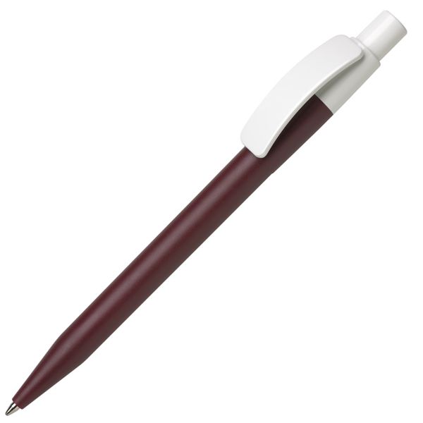 Ручка шариковая PIXEL, бордовый, непрозрачный пластик