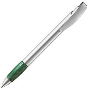 X-9 SAT, ручка шариковая, зеленый/хром, пластик/металл