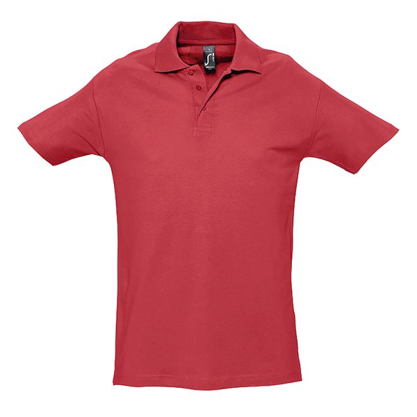 Рубашка поло мужская SPRING II,красный,3XL,100% хлопок, 210/м2