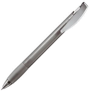 X-9 FROST, ручка шариковая, фростированный серый/хром, пластик/металл