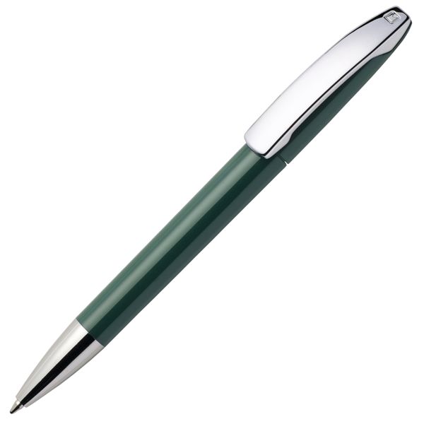 Ручка шариковая VIEW, темно-зеленый, пластик/металл